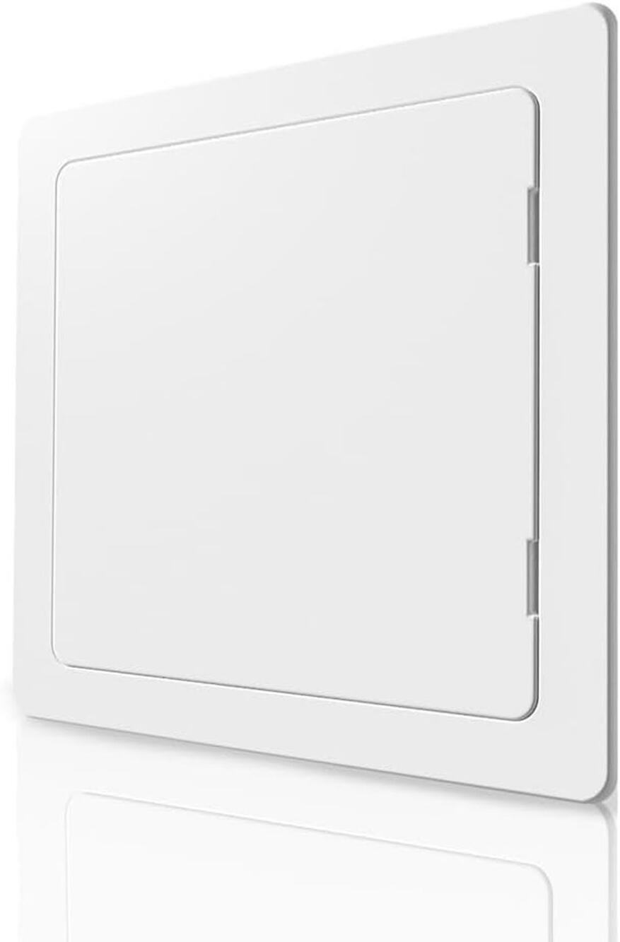 Access Door Panel for Drywall 24x24 inch Wall Hole Cover Plumbing White Plastic